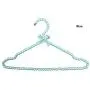 10 Pcs Colorful Fancy Pearl Bow-Knot Clothes Hanger with Notches, Non Slip Plastic Wedding Dress Sun-top Hanger for Lady Girl Random Color