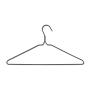 Zeller Clothes Hangers Set of 10, Metal/Plastic (Grey)