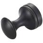 LIOOBO Brass Wall Hook Decorative Robe Coat Hook Bathroom Towel Hanger Closet Clothes Hat Hanging Rack for Kitchen Home (Black)