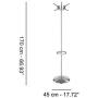 Kartell Hanger Transparent Citron Yellow Clothes Stand