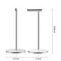 DBF Headphone Stand Premium Aluminum Attractive Durable Headset Hanger Holder Decorating Desktop Suit For All Headphone Sizes