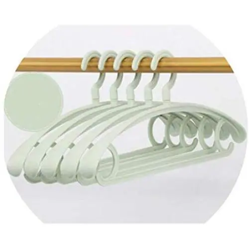 10 Pcs Pink Blue Wide Shoulder Clothes Coats Hanger, Colorful Strong Plastic Suits Hanger Rack with Pants Bar,Green 10 Pcs Pink Blue Wide Shoulder Clothes Coats Hanger, Colorful Strong Plastic Suits Hanger Rack with Pants Bar,Green
