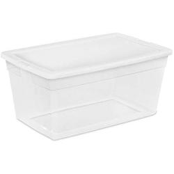 STERILITE 90-Quart Storage Boxes (8 Pack)