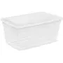 STERILITE 90-Quart Storage Boxes (8 Pack)