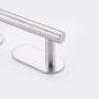 KES Small Kitchen Self Adhesive Towel Bar 9-Inch SUS 304 Stainless Steel Cabinet Hand Towel Bar Hanger Rail Towel Rod Round Modern Style Brushed Finish, A7100S23-2