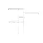 Closet Organizer Shelves System Kit Shelf Rack Clothes Storage Wardrobe Hanger Closet Organizer Shelves System Kit Shelf Rack Clothes Storage Wardrobe Hanger