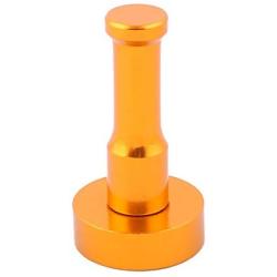 uxcell Aluminium Alloy Home Bathroom Clothes Hanger Rope Holder Wall Mounted Hook Orange