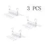 HJYPYJ Magic Hanger,Portable PP Folding Hanger,Rotatable Hanger Space Saving Organizers, Isometric Design/White / 3 pcs HJYPYJ Magic Hanger,Portable PP Folding Hanger,Rotatable Hanger Space Saving Organizers, Isometric Design/White / 3 pcs