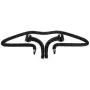 MEIYIN Car Seat Clothes Jacket Suit Holder Metal Coat Hanger Car Accesseries Black MEIYIN Car Seat Clothes Jacket Suit Holder Metal Coat Hanger Car Accesseries Black