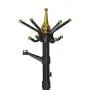 Lavany Metal Tree Coat Rack Stand,14 Rotating Plastic Hooks Free Standing Coat Rack, Hallway/Entryway Coat Hanger Stand for Clothes, Suits, Accessories,US Stock
