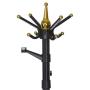 Pentaero 45x45x178cm Coat Rack, European Style Fashion Hanger, Bedroom Home Floor Creative Clothes Rack, Coat Rack Purse Rack Hall Tree with 14 Rotating Plastic Hooks Entryway Hat Rack (Black) Pentaero 45x45x178cm Coat Rack, European Style Fashion Hanger, Bedroom Home Floor Creative Clothes Rack, Coat Rack Purse Rack Hall Tree with 14 Rotating Plastic Hooks Entryway Hat Rack (Black)