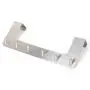 eoocvt Stainless Steel Over The Door Hook Organizer Rack - Space Saving Hanger, 6 Hooks, Brushed Nickel