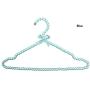 5pcs Random Color Fancy Pearl Bow-Knot Clothes Hanger with Notches, Non Slip Plastic Wedding Dress Sun-top Hanger for Lady Girl 5pcs Random Color Fancy Pearl Bow-Knot Clothes Hanger with Notches, Non Slip Plastic Wedding Dress Sun-top Hanger for Lady Girl