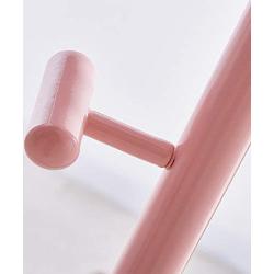 KKCF Bedroom Hanger Modern Minimalist Coat Racks Iron Hangers Clothes Shelves (Color : Pink)