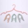 LIUYANG Travel Hangers,Ultra-Light Folding Clothes Rack,Travel Accessories Foldable Clothes Drying Rack,Non-Slip Design is Convenient for Drying Various Clothes,20 Pack.
