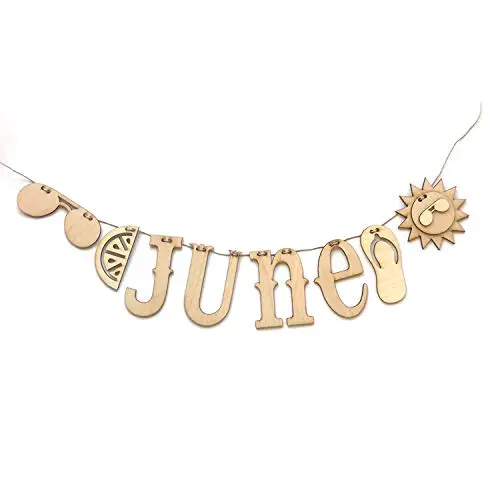 ADORNit, DIY Wood Swag Banner Hanger, Home Decoration - June ADORNit, DIY Wood Swag Banner Hanger, Home Decoration - June