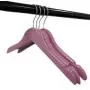 Pillowtex Childrens Wood Top Clothes Hangers - Set of 50 Pink Hangers Pillowtex Childrens Wood Top Clothes Hangers - Set of 50 Pink Hangers