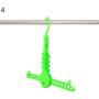 Portable Folding Clothes Hanger Travel Magic Drying Rack Organizer Clothing Hook - Green GlobalDeal