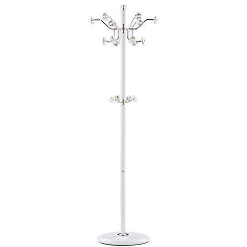 Coat Rack Clothes Rack Hanger Household Hanger, White, Gold, Black, 40cm40cm175cm Haiming (Color : White)