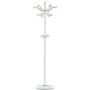 Coat Rack Clothes Rack Hanger Household Hanger, White, Gold, Black, 40cm40cm175cm Haiming (Color : White)