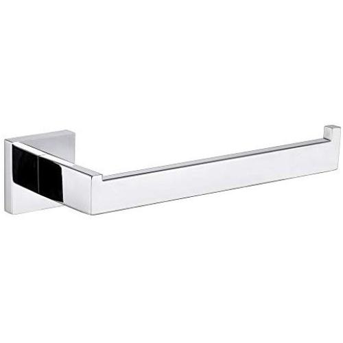 Bathroom Kitchen Towel Holder, Suyar SUS304 Stainless Steel Hand Towel Bar, Kitchen Towel Hanger for Cabinet Wall Mount, Polished Chrome