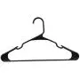 Black Notched Hangers - Clothes, Pants, Skirts, Sweaters - Set of 32 Black Notched Hangers - Clothes, Pants, Skirts, Sweaters - Set of 32