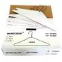 Homeneeds Clothing Hangers, Suit Hangers, Caped Hangers, Strut Hangers, Wire Clothes Hangers (Caped100)