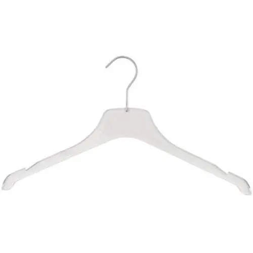 NAHANCO 9001750HU Acrylic Premium Shirt Hanger, 17inches, Clear (Pack of 12) NAHANCO 9001750HU Acrylic Premium Shirt Hanger, 17inches, Clear (Pack of 12)