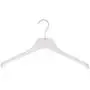 NAHANCO 9001750HU Acrylic Premium Shirt Hanger, 17inches, Clear (Pack of 12) NAHANCO 9001750HU Acrylic Premium Shirt Hanger, 17inches, Clear (Pack of 12)