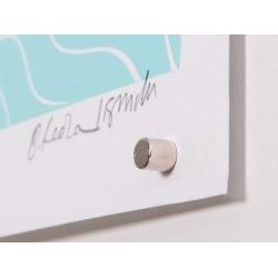 24-Pack of Magnetacks Magnetic Pushpin Poster and Photo Hangers for Walls to Hang Pictures and Posters Without Frames, Holes, or Damage