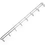 Woyisisi Clothes Hanger Wall Mounted 8 Hooks Hat Keychain Laundry Rack Hanger Storage Shelf Home(White) Woyisisi Clothes Hanger Wall Mounted 8 Hooks Hat Keychain Laundry Rack Hanger Storage Shelf Home(White)