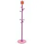 Yxsd Kids Children Coat Rack, 63 Tall Entryway Hall Tree Coat Tree Stand Coat Hanger Clothes Tree for Jacket,Hat,Clothes,Purse,Scarves,Handbags,Umbrella-(8 Hooks,Purple)