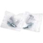 Pack of 12 Complete Sets ? Heavy Duty Metal Ceiling Hooks, Wide Opening Swag Hooks, Plant Hanging Hooks with Hardware, White Enamel Finish