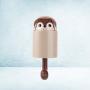 DOITOOL Cartoon Squirrel Wall Plug Hook Hanging Key Hook Wall Clothes Hanger for Kitchen Bathroom Coat Hat (Brown)