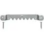 HangZ 20003B Sawtooth Picture Hangers, Large (50 Pack), Large, Nickel