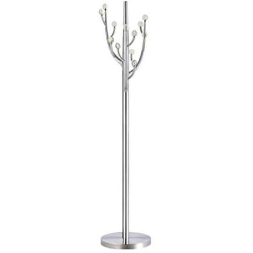 RHHWJJXB Stainless Steel Coat Rack Floor Creative Crystal Hangers Bedroom Clothes Rack Single and Double Pole (Size : B)