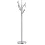RHHWJJXB Stainless Steel Coat Rack Floor Creative Crystal Hangers Bedroom Clothes Rack Single and Double Pole (Size : B)