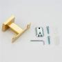 BGL Bathroom Accessories Zinc Double Robe Hook Towel Clothes Hooks Hanger Gold