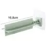 Grey990 Household Plastic Clothes Hanger Organizer Rack Storage Holder with Suction Cup A/B Size Pink A