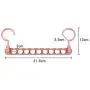 CAIZHAO Magic Hangers Space Saving Hangers,Metal Magic Cascading Hanger,Wonder Clothes Hangers for Closet Space Saver Hangers