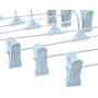 Wifehelper Coat Hanger - Multifunctional Adjustable Durable Coat Hanger with Clip for Clothes Bra Underwear 10pcs/ Set(Blue) Wifehelper Coat Hanger - Multifunctional Adjustable Durable Coat Hanger with Clip for Clothes Bra Underwear 10pcs/ Set(Blue)