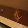 PIN Wooden Household Hangers, Wall Hangers，Retro Brown Woody Shelf Single Pole Clothing Store Display Stand Side Wall Hangers Clothes Drying Clothes Rack/Wall Shelves Rack，Wall Door Back Coat Rack