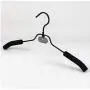 10PCS Wet Or Dry Black Hangers for Clothes Hangers Multi Function Clothing Non-Slip 360 Rotation Hanger Organizer