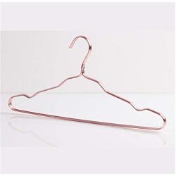 10pcs Random Color Clothes Hanger Durable Antideformation Aluminium Alloy Closet