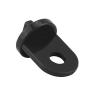 Hook Plant Flower Clips Hanger Greenhouse Plastic 50 PCS (Black)