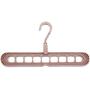 Space Saver Plastic Magic Hanger Clothes Rack Clothing Hook Closet Organizer 10pcs Random Color