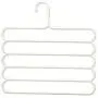 5pcs Random Color Multi-Purpose Clothes Hanger 5 Layers Pants Hanger Cloth Rack Multilayer Storage Scarf Tie Space-Saving Clothes Hanger 5pcs Random Color Multi-Purpose Clothes Hanger 5 Layers Pants Hanger Cloth Rack Multilayer Storage Scarf Tie Space-Saving Clothes Hanger