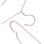 KYCPTNFJ Rose Copper Gold Metal Clothes Shirts Hanger with Groove, Heavy Duty Strong Coats Hanger, Suit Hanger 30 pcs