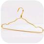 Heart .Attack hangers Cloth Hanger Durable Antideformation Aluminium Alloy Closet Adult Skirt Dress Clothing Towel Storage Rack Closet Space Saver,Gold