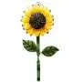 E-view Metal Sunflower Key Holder Creative Vintage Wall Mounted Key Hook - Retro Cast Hanger for Coat Hat Clothes Towel (Sunflower)